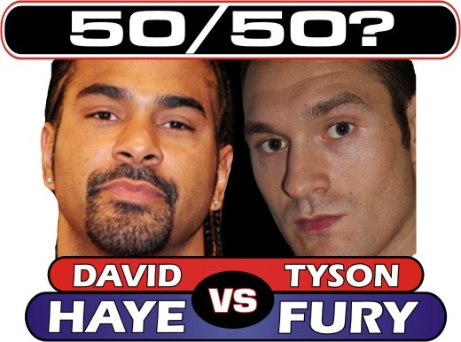 haye vs fury 50 50