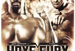 haye fury fight poster