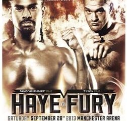 haye fury fight poster