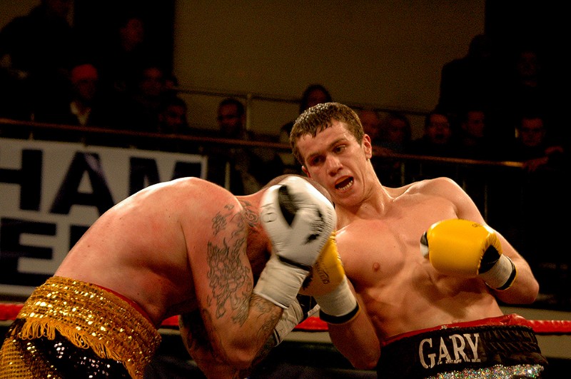 Gary Corcoran Seawright boxing