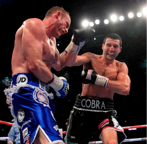 froch groves 2 finishing punch right hand