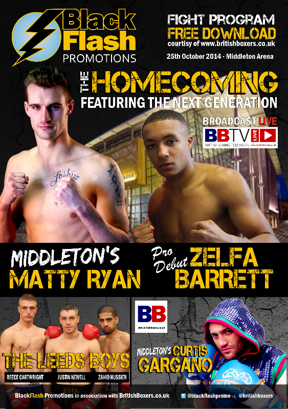 Pat Barrett fight night middleton 25 oct 2014