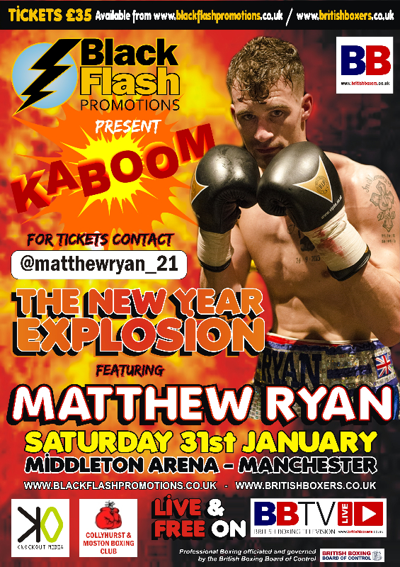 Matty Ryan Fight Poster