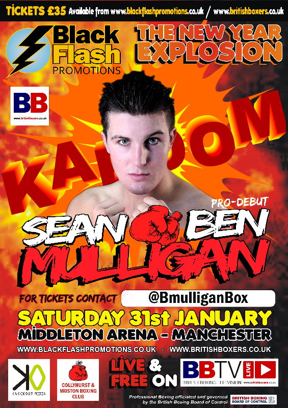 Sean Ben Mulligan Fight Poster debut