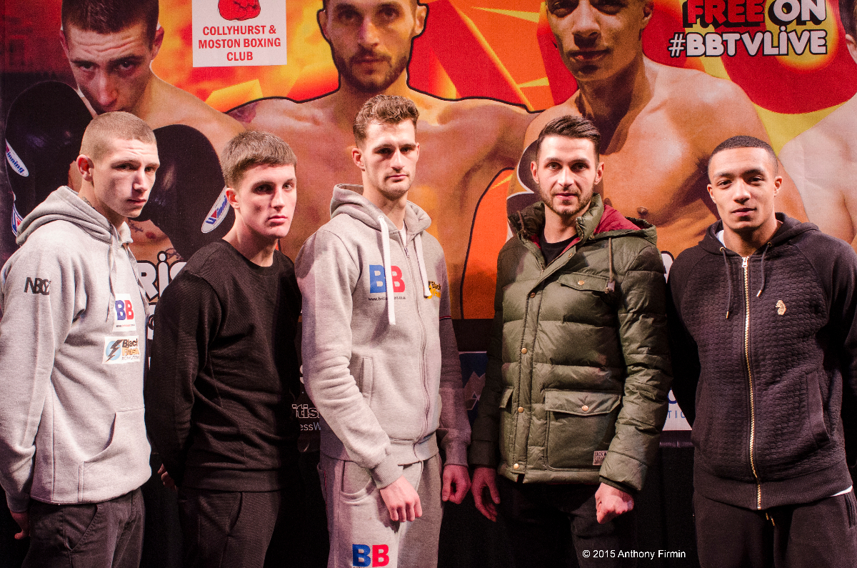 Black Flash Promo Presser Pics Jan 15 Manchester Boxers