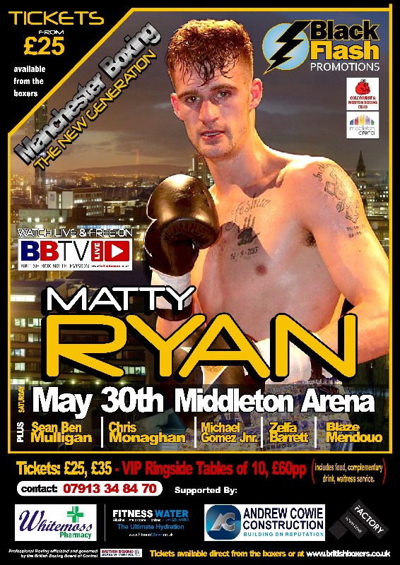 Matthew Ryan fight poster