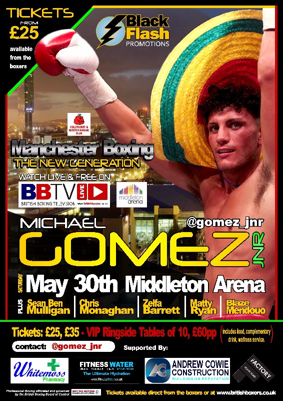 Michael Gomez Jnr May 30