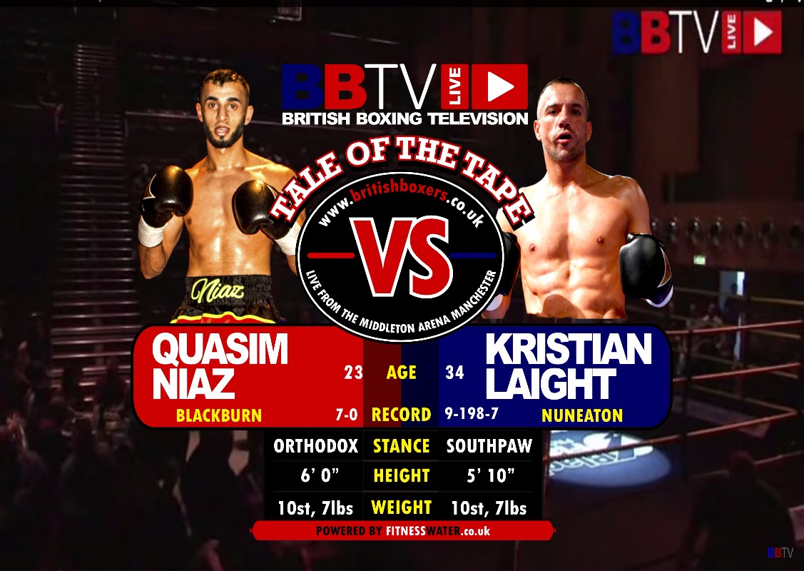 quasim niaz vs kristian laight