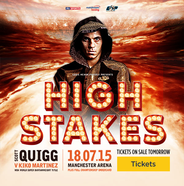 quigg tickets high stakes