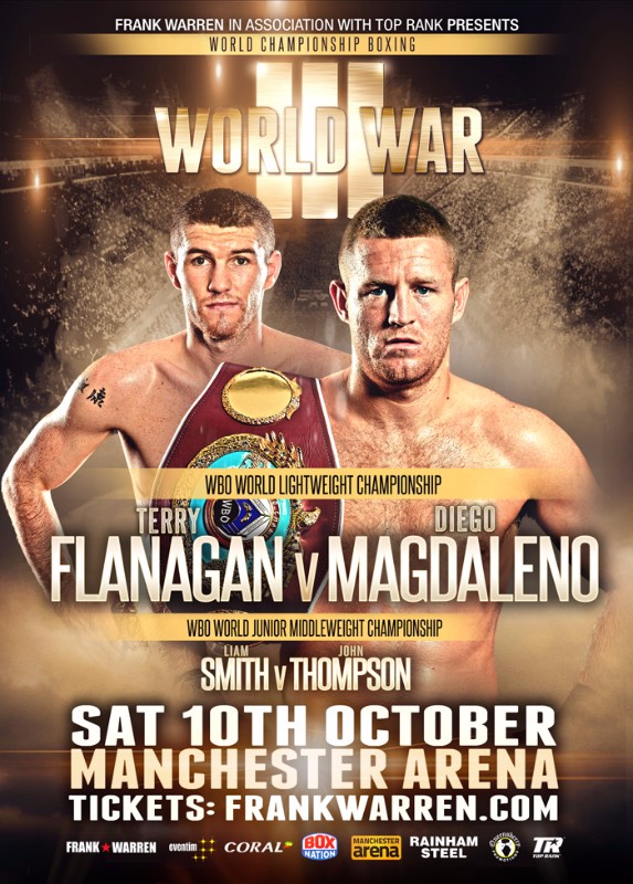 flanagan and smith boxing manchester world titles