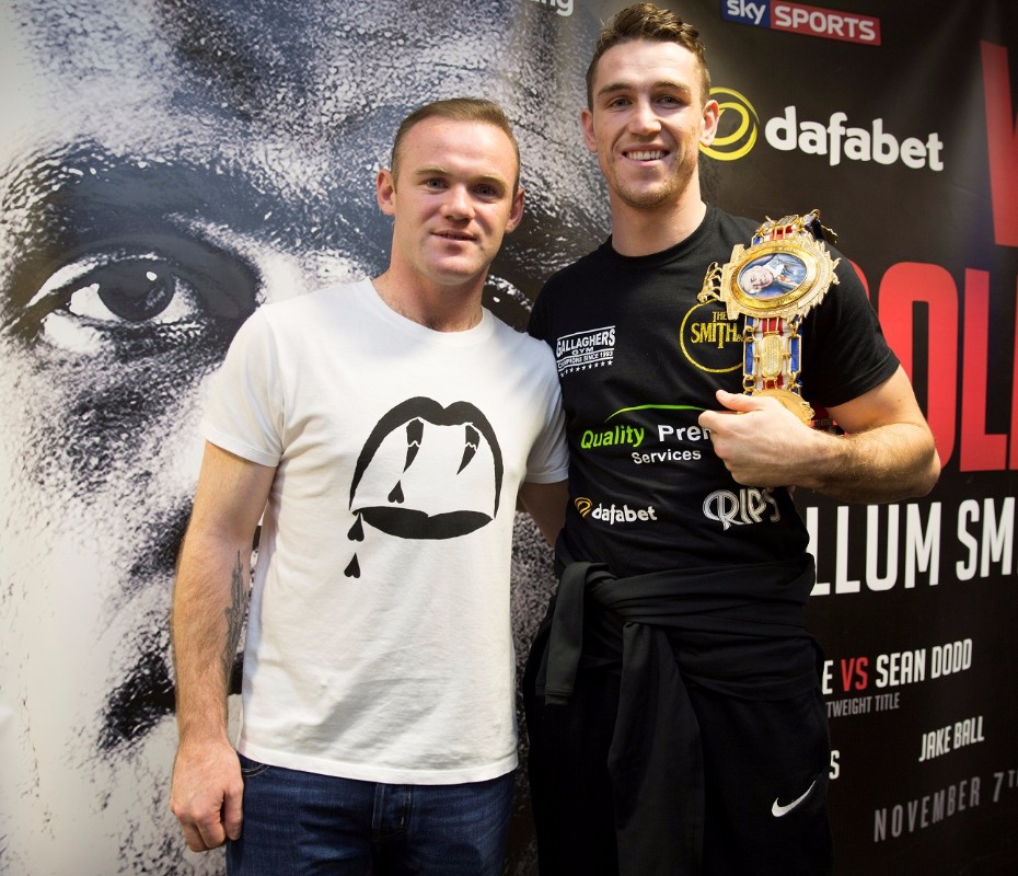 WAYNE ROONEY AND CALLUM SMITH