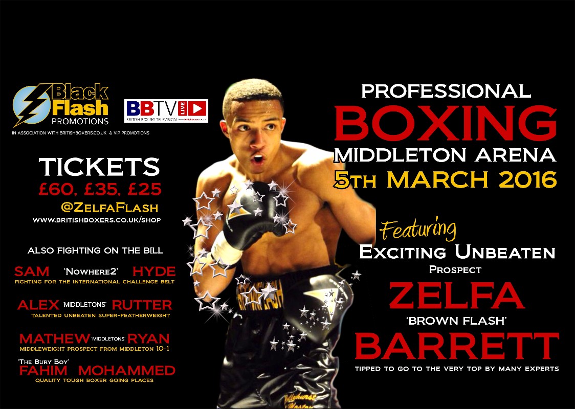 BoxNation to broadcast Black Flash Promotions show next week