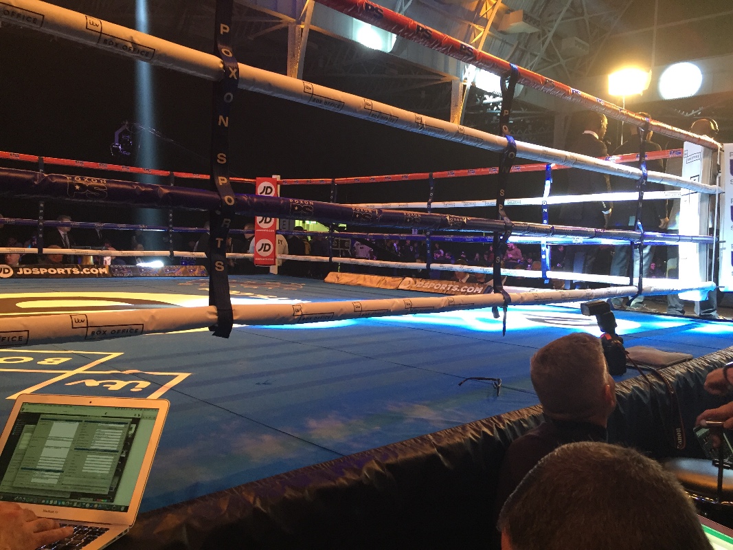 olympia boxing ring