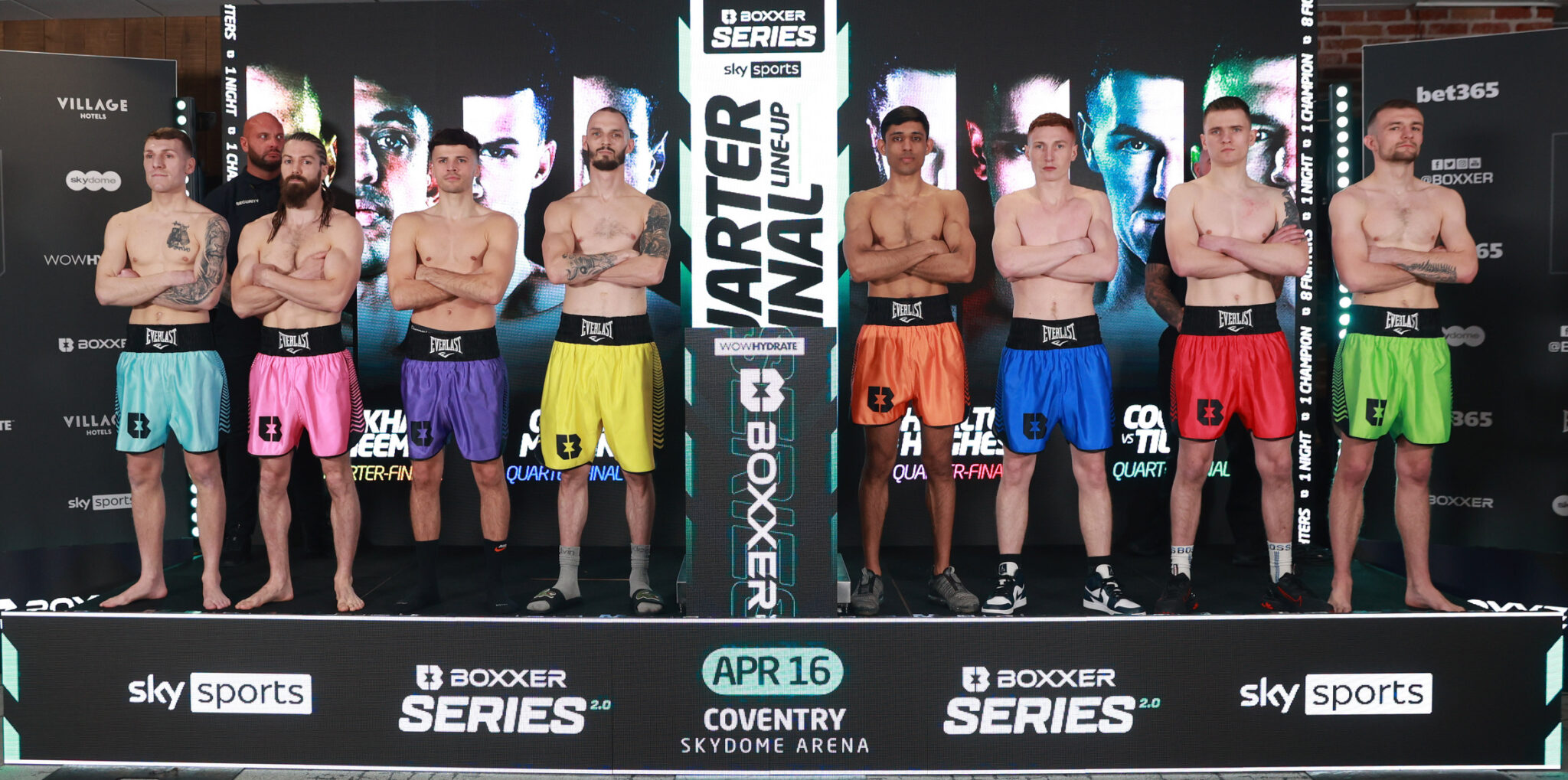 Coventry’s Skydome Arena hosts BOXXER series lightweight tournament