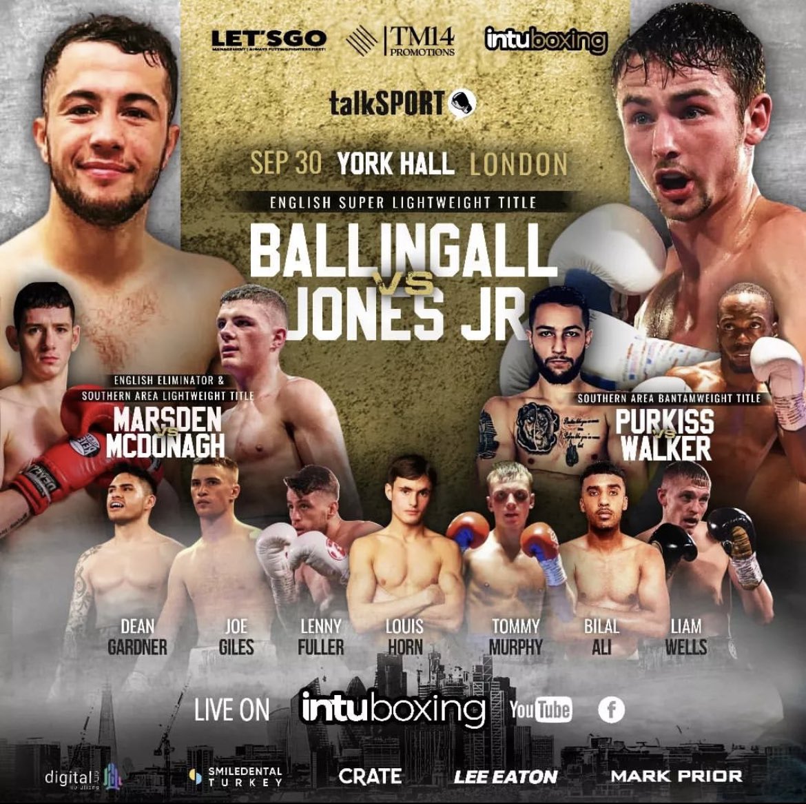 Lucas Ballingall claims vacant English title after ten-rounds at York Hall 